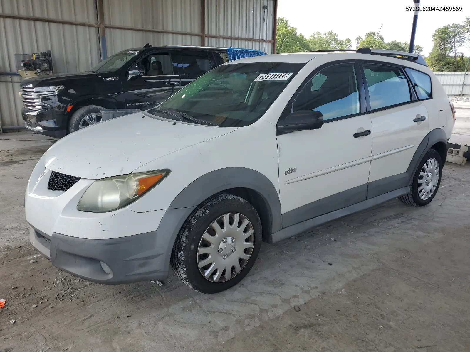 2004 Pontiac Vibe VIN: 5Y2SL62844Z459569 Lot: 63616894