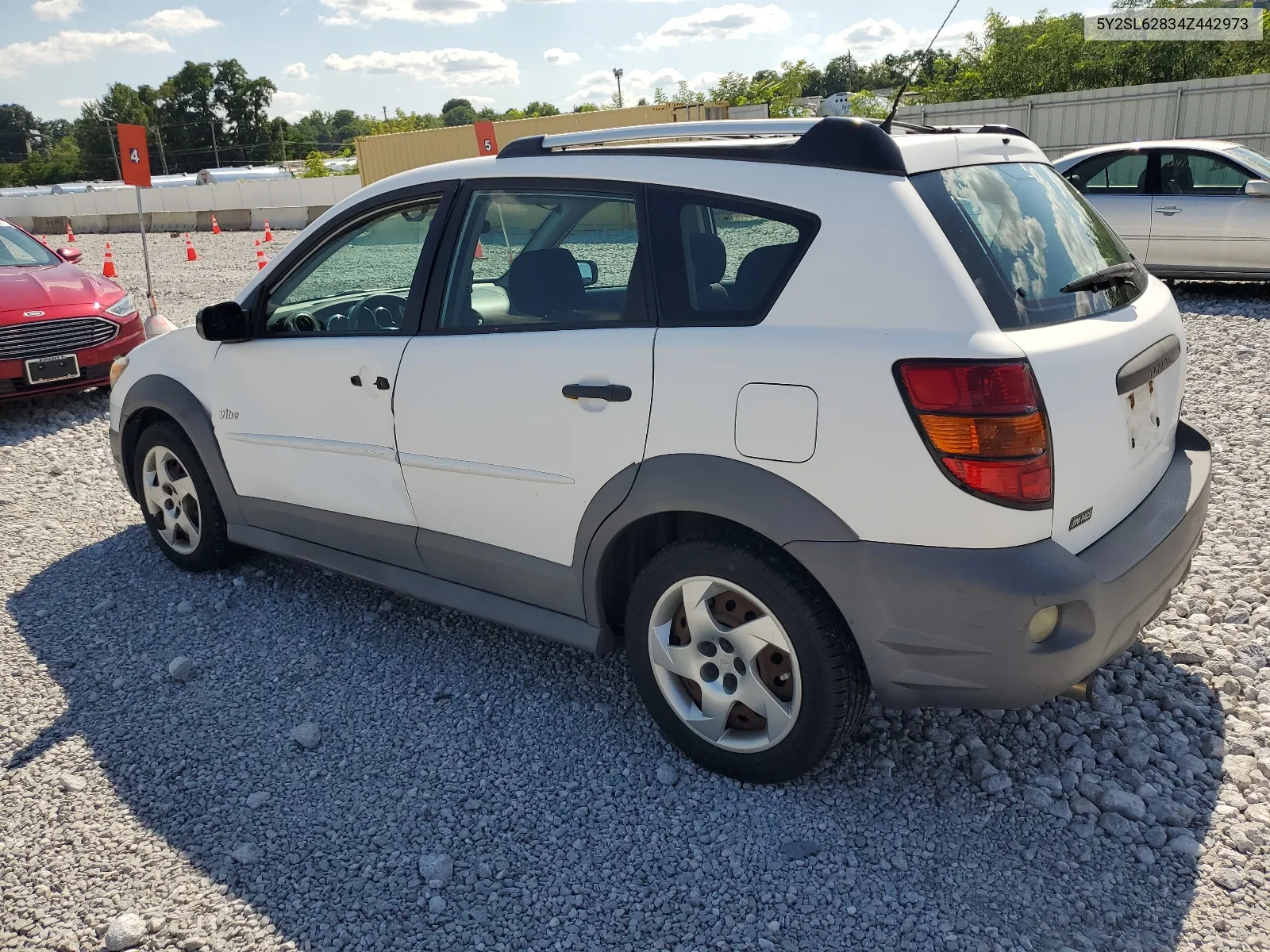 2004 Pontiac Vibe VIN: 5Y2SL62834Z442973 Lot: 63757674