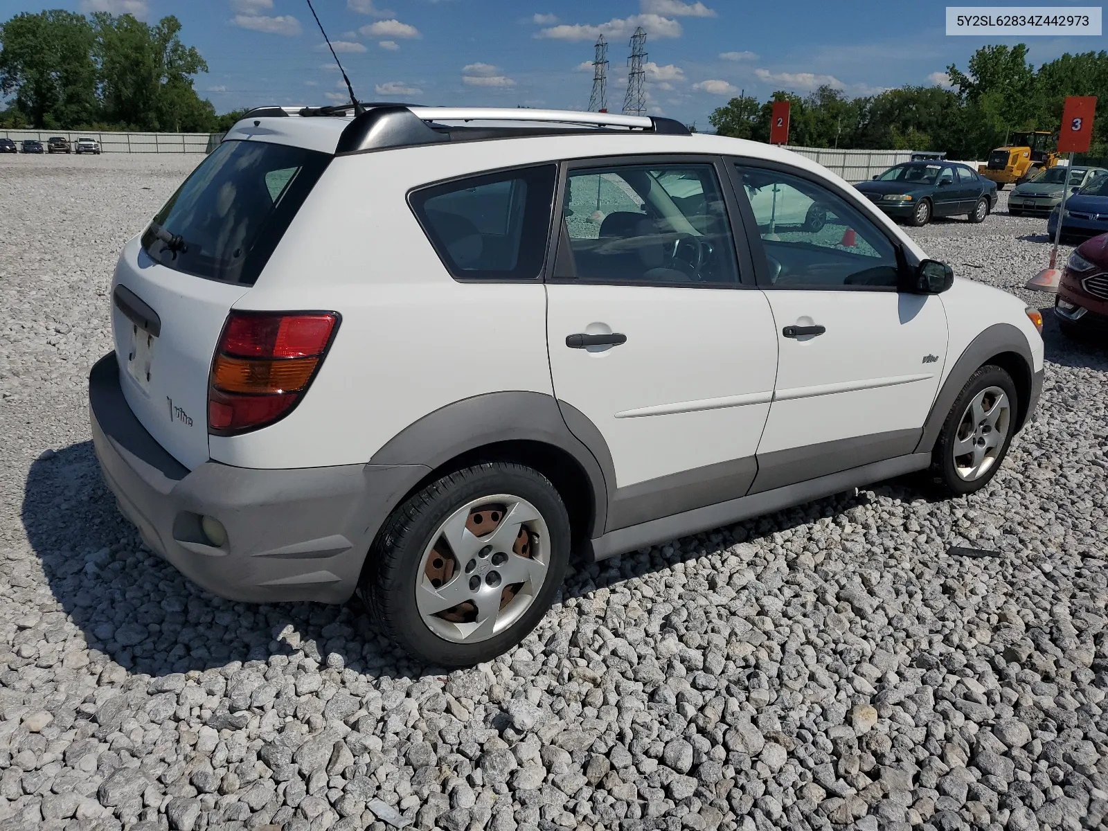 2004 Pontiac Vibe VIN: 5Y2SL62834Z442973 Lot: 63757674