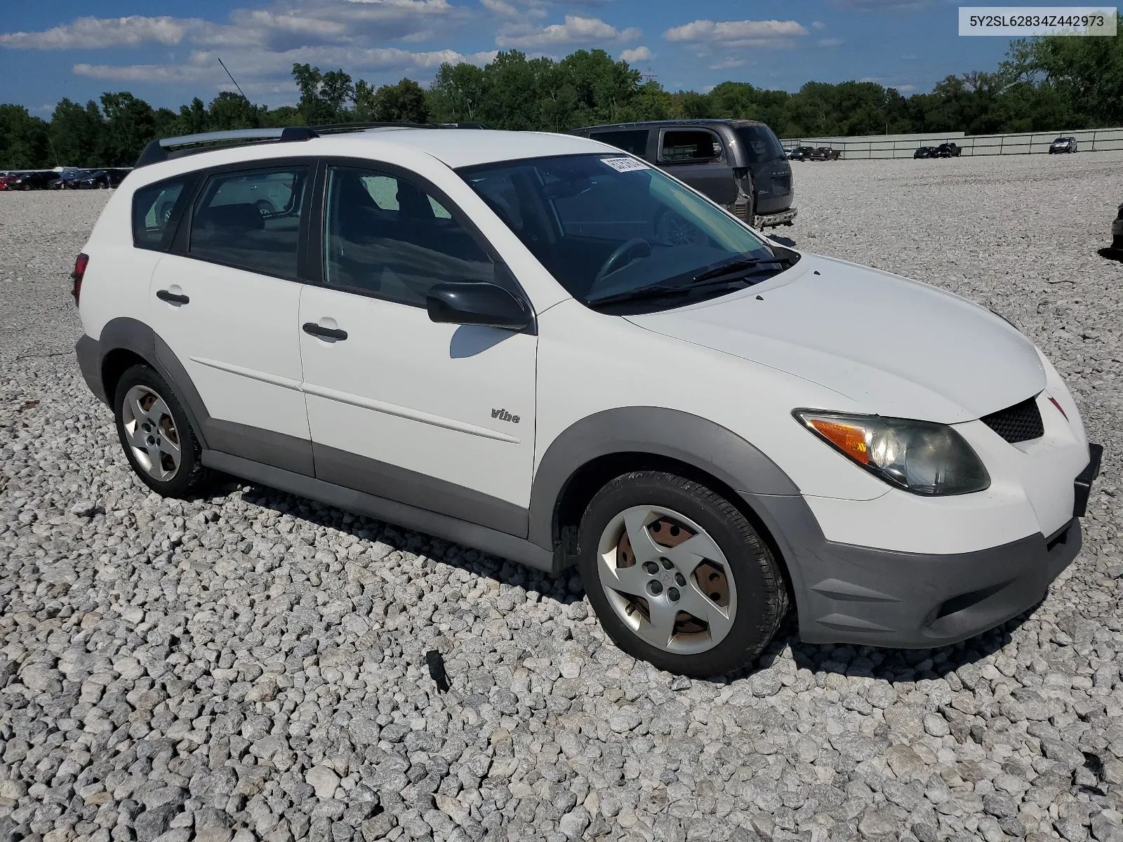 2004 Pontiac Vibe VIN: 5Y2SL62834Z442973 Lot: 63757674