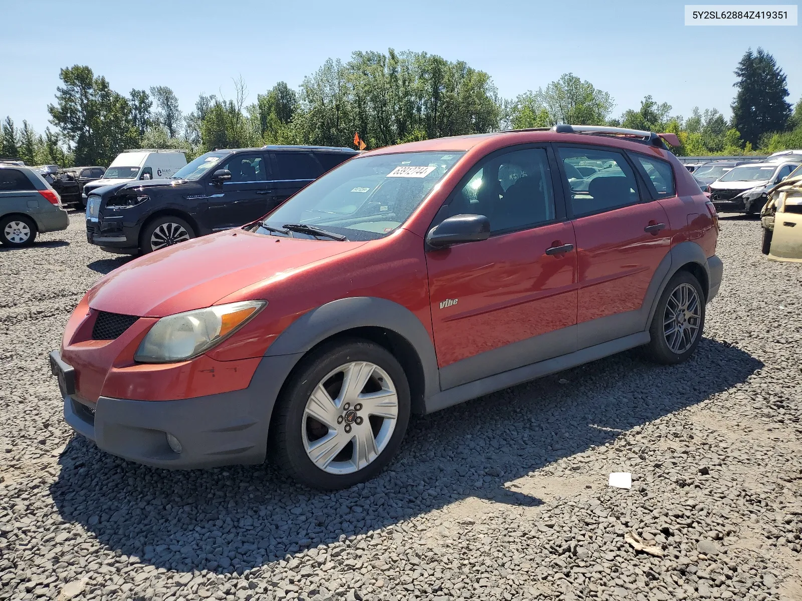 5Y2SL62884Z419351 2004 Pontiac Vibe