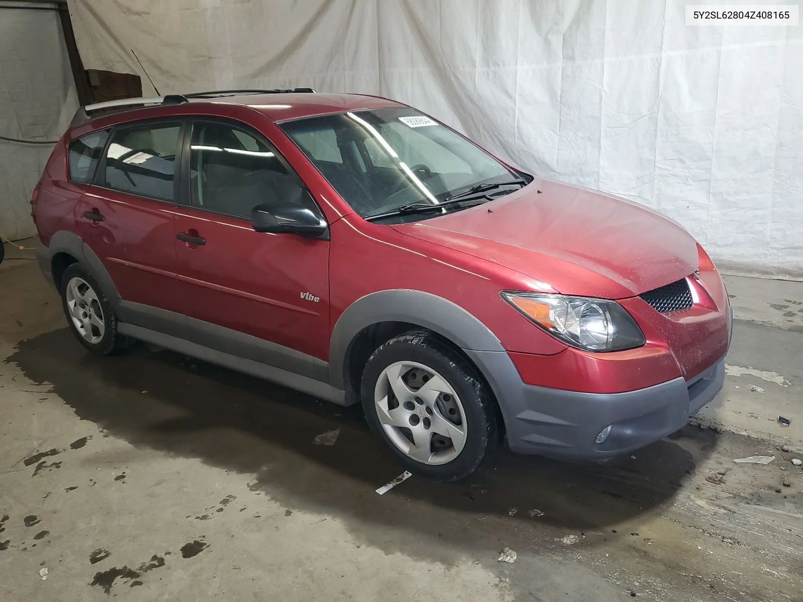 2004 Pontiac Vibe VIN: 5Y2SL62804Z408165 Lot: 68089844