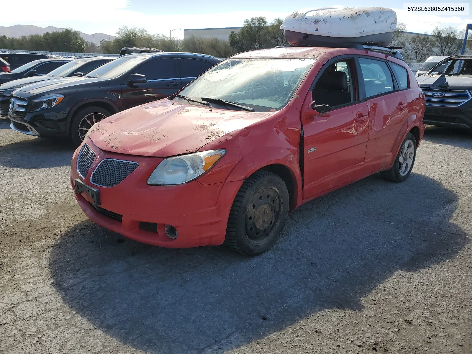 2005 Pontiac Vibe VIN: 5Y2SL63805Z415360 Lot: 48862804