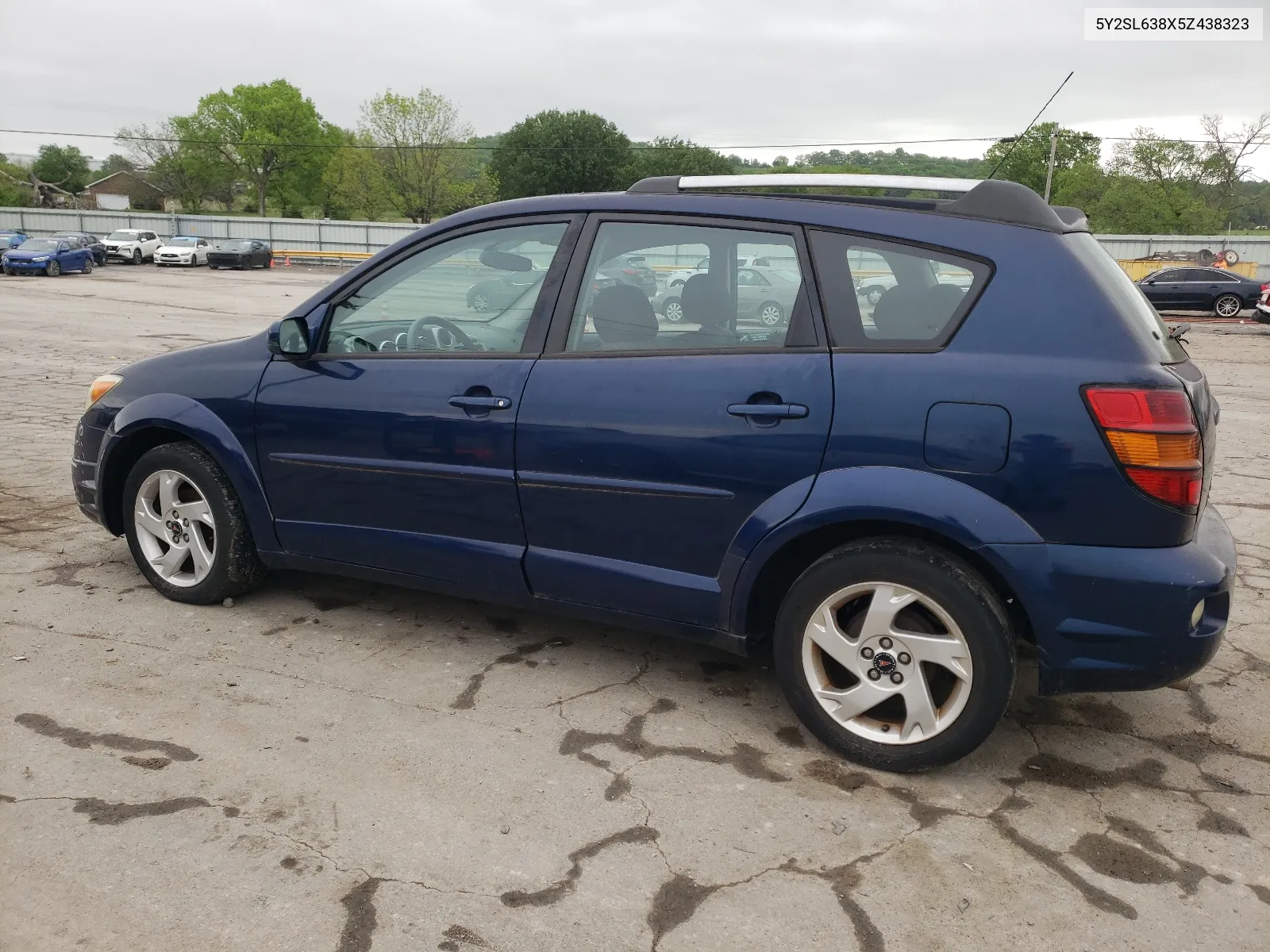 2005 Pontiac Vibe VIN: 5Y2SL638X5Z438323 Lot: 51306784