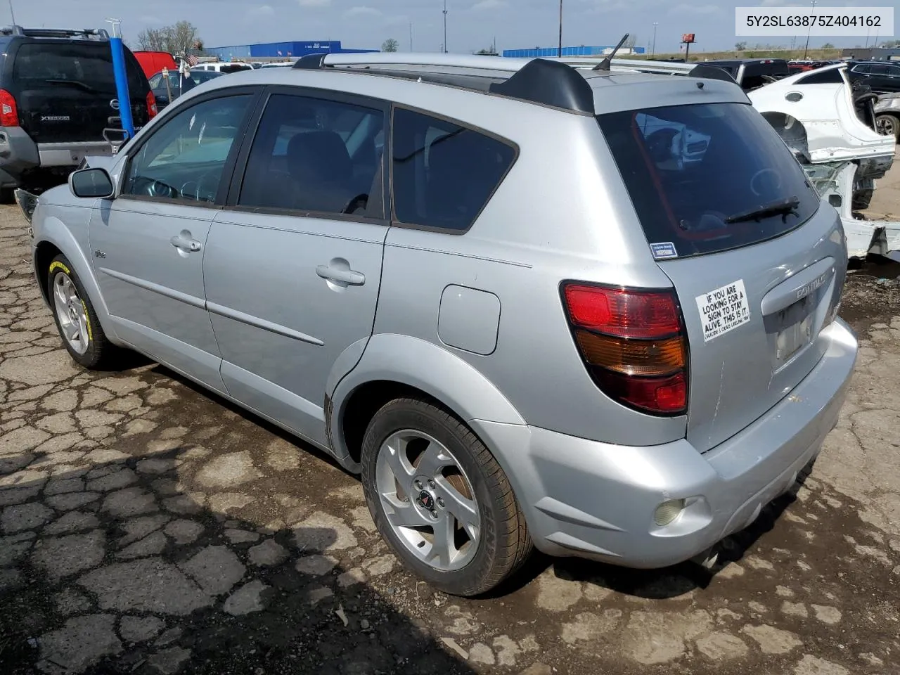 5Y2SL63875Z404162 2005 Pontiac Vibe