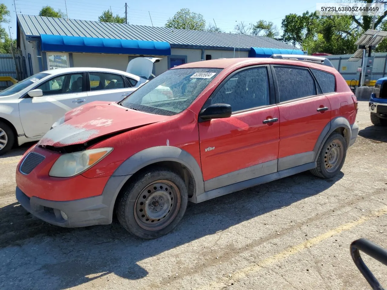 2005 Pontiac Vibe VIN: 5Y2SL63805Z448469 Lot: 52865904