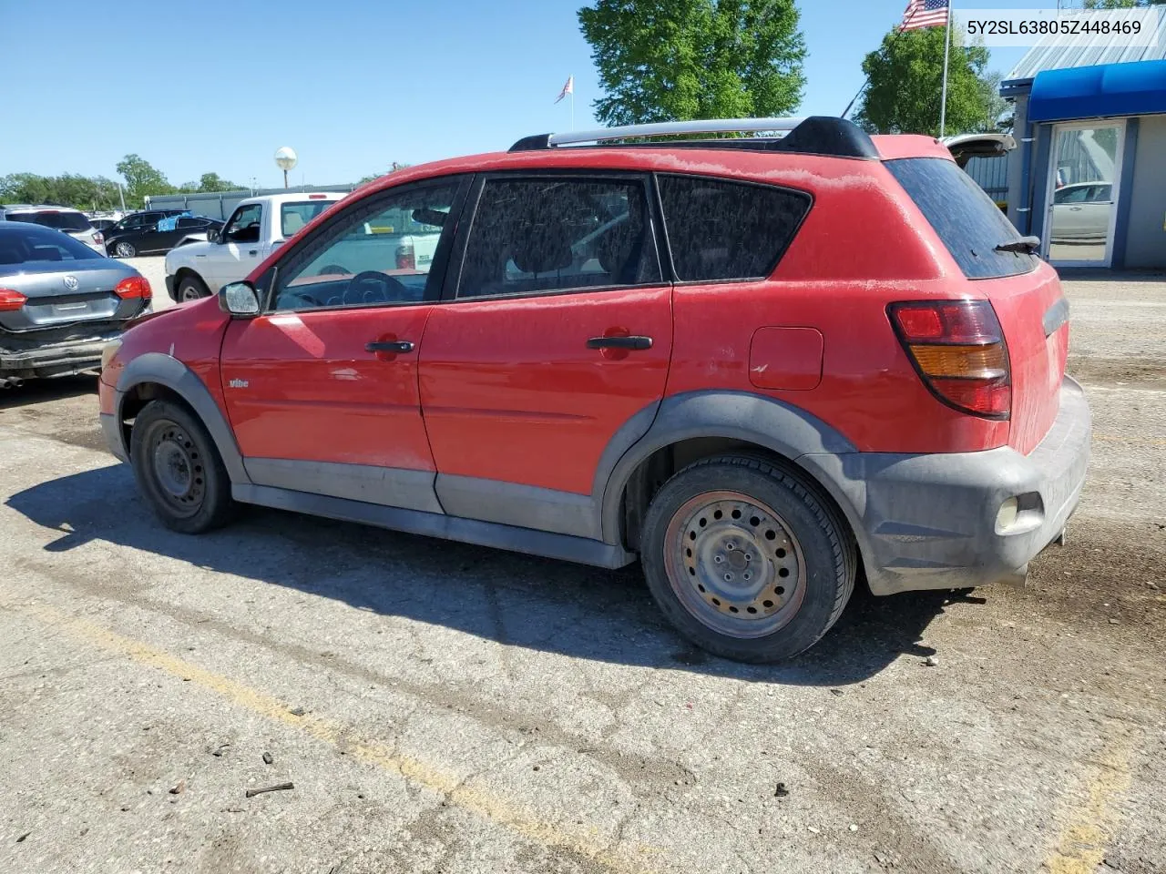 2005 Pontiac Vibe VIN: 5Y2SL63805Z448469 Lot: 52865904