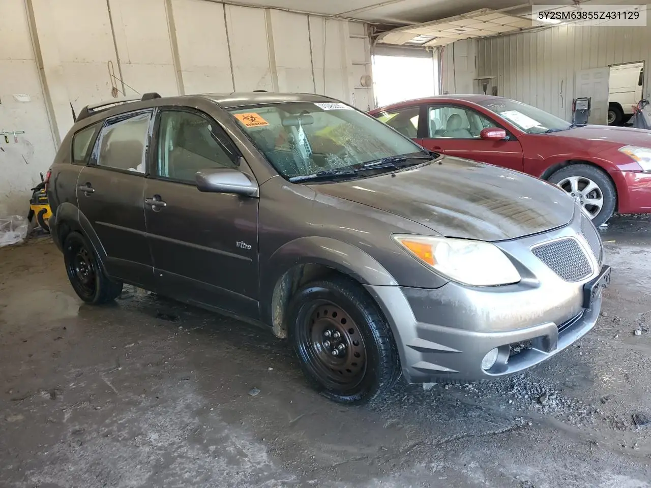 5Y2SM63855Z431129 2005 Pontiac Vibe