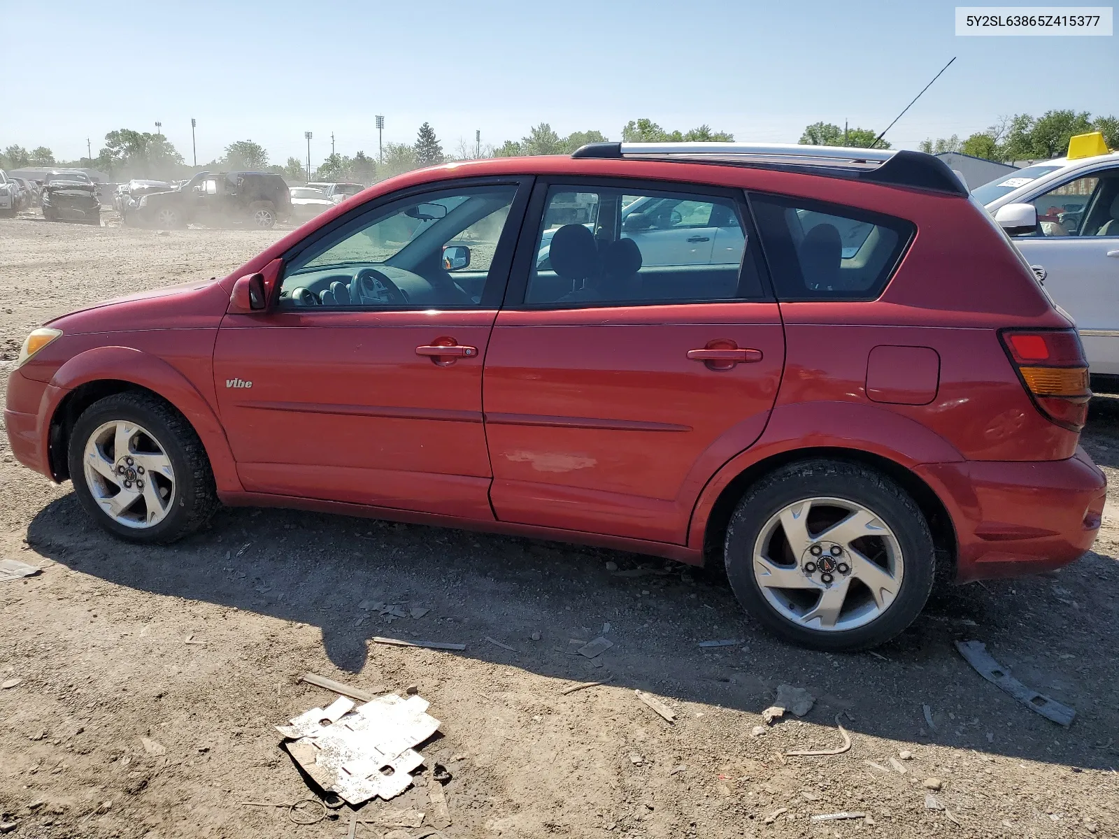 2005 Pontiac Vibe VIN: 5Y2SL63865Z415377 Lot: 54315344