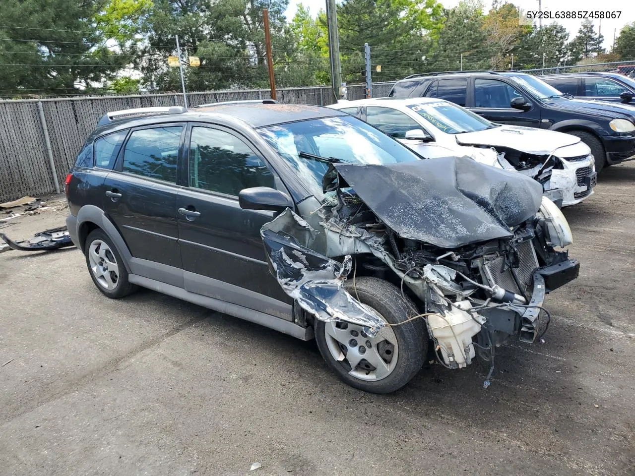 2005 Pontiac Vibe VIN: 5Y2SL63885Z458067 Lot: 54460034