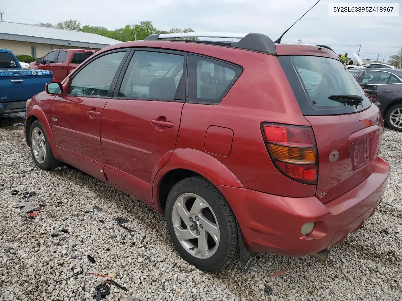 2005 Pontiac Vibe VIN: 5Y2SL63895Z418967 Lot: 54520624