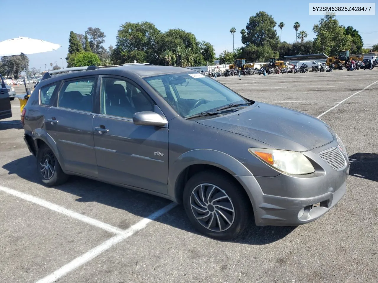 2005 Pontiac Vibe VIN: 5Y2SM63825Z428477 Lot: 54665494