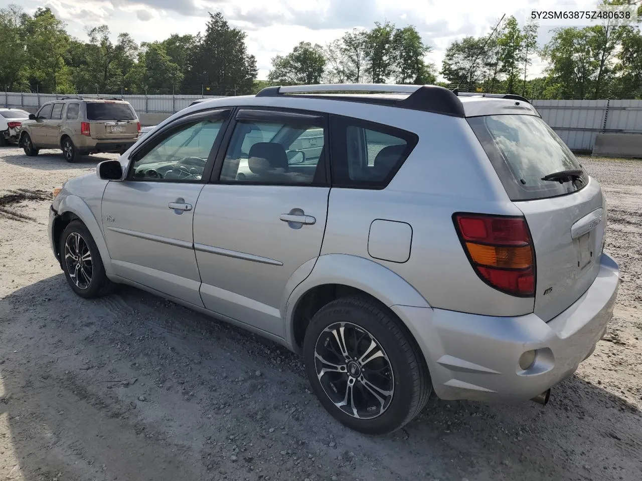 2005 Pontiac Vibe VIN: 5Y2SM63875Z480638 Lot: 55704114