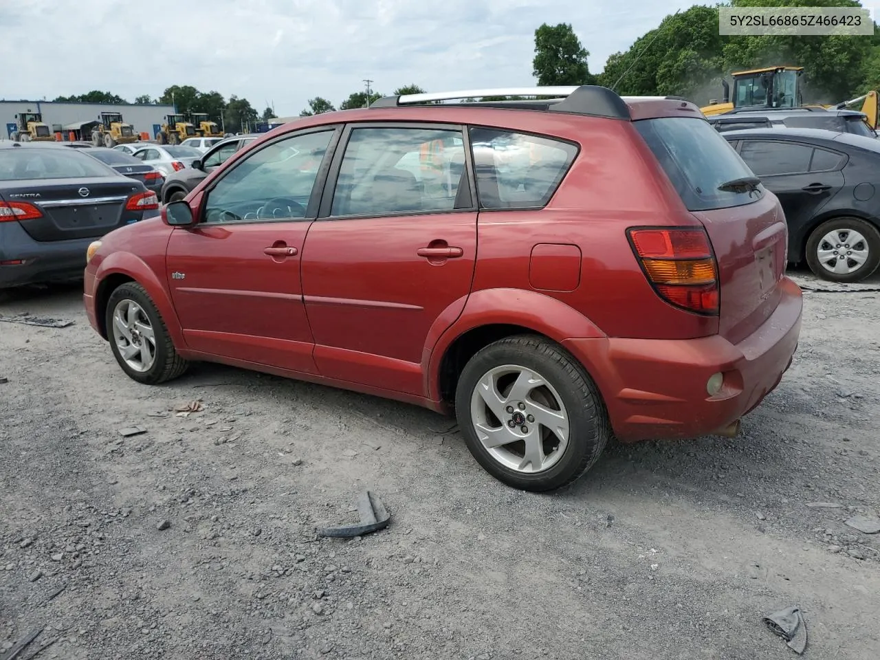 2005 Pontiac Vibe VIN: 5Y2SL66865Z466423 Lot: 55915934