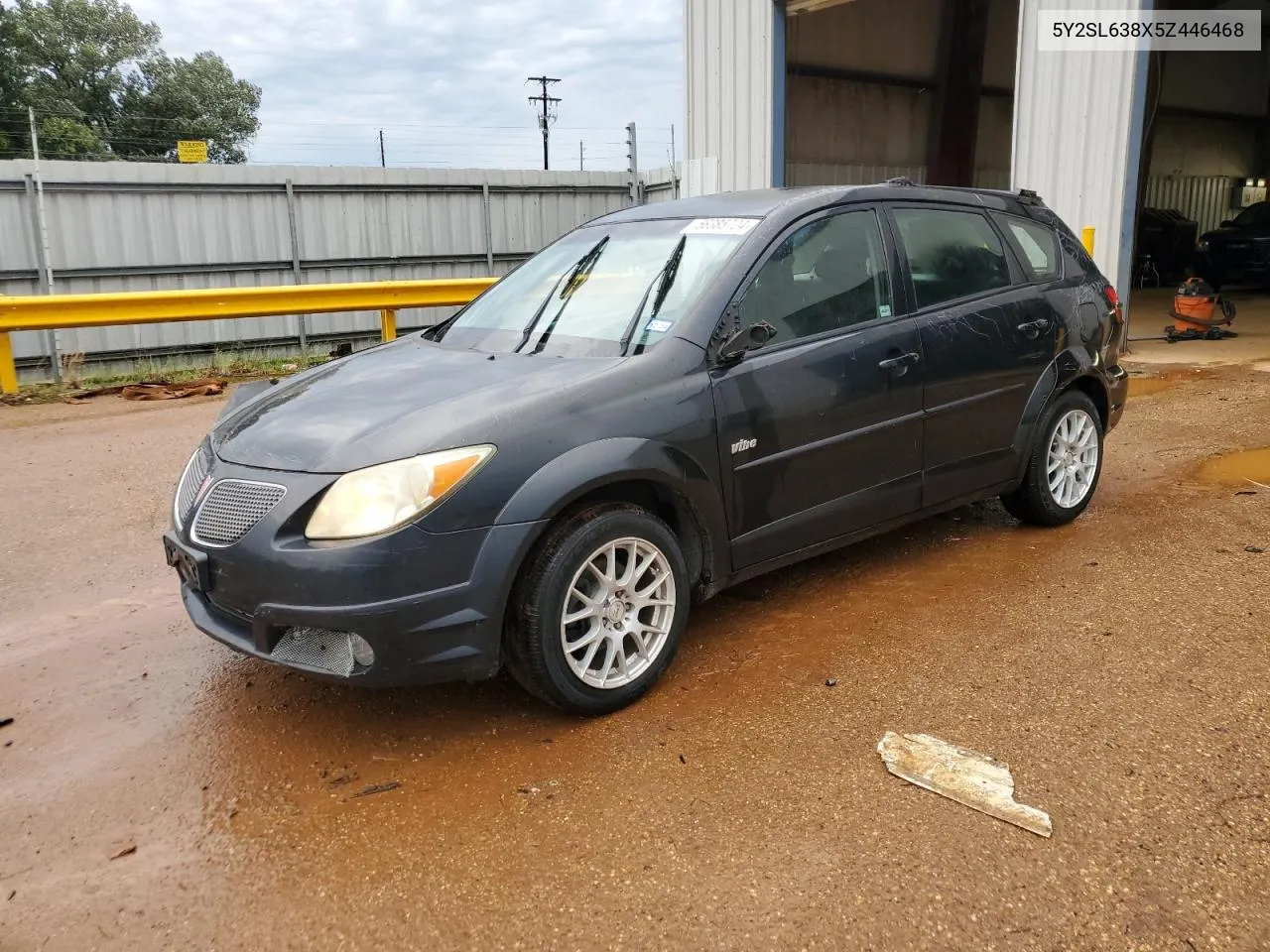 2005 Pontiac Vibe VIN: 5Y2SL638X5Z446468 Lot: 56385724