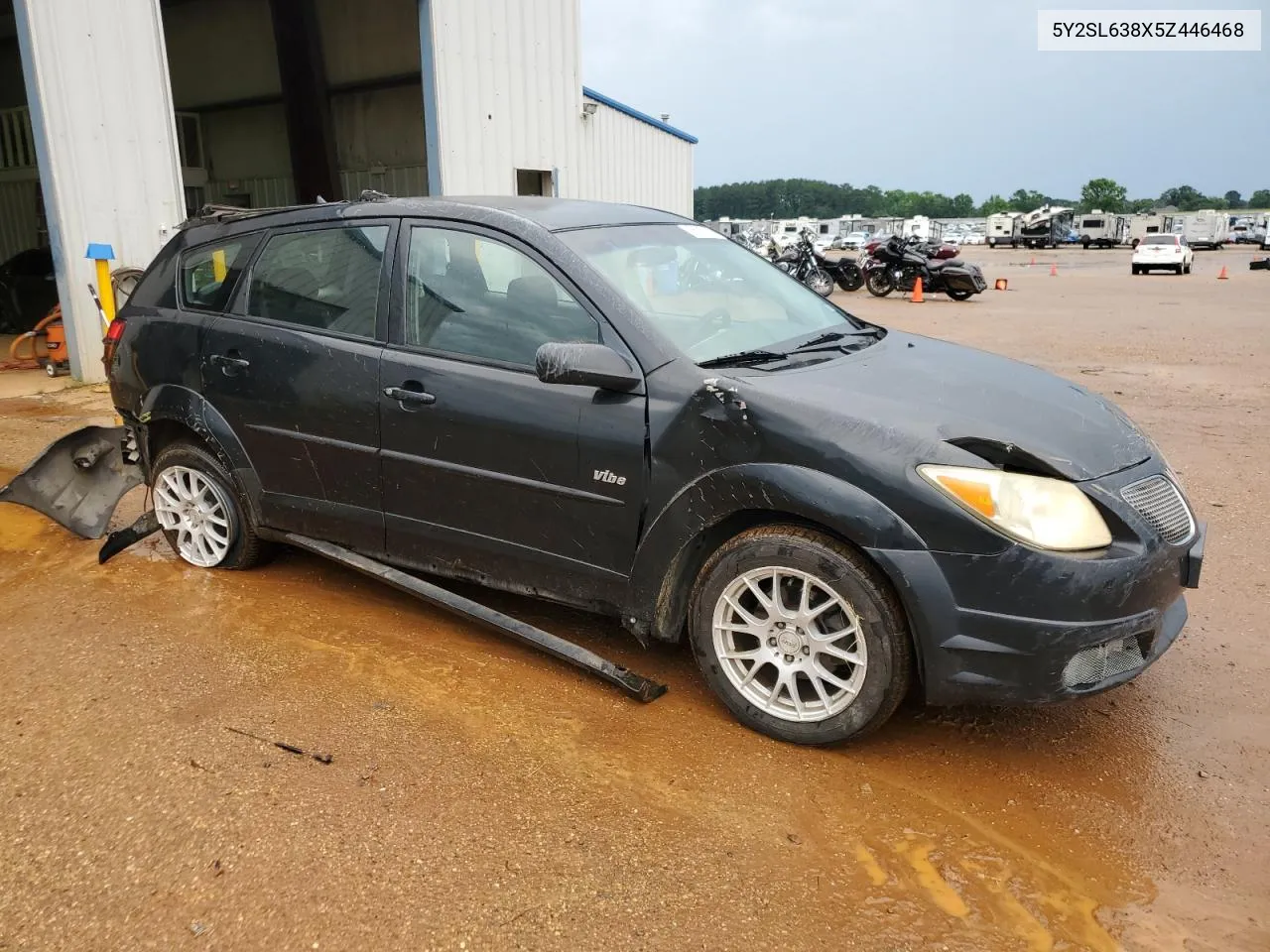 2005 Pontiac Vibe VIN: 5Y2SL638X5Z446468 Lot: 56385724