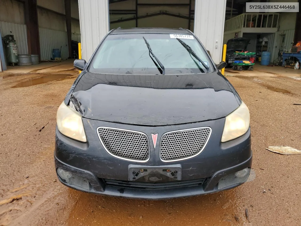 2005 Pontiac Vibe VIN: 5Y2SL638X5Z446468 Lot: 56385724