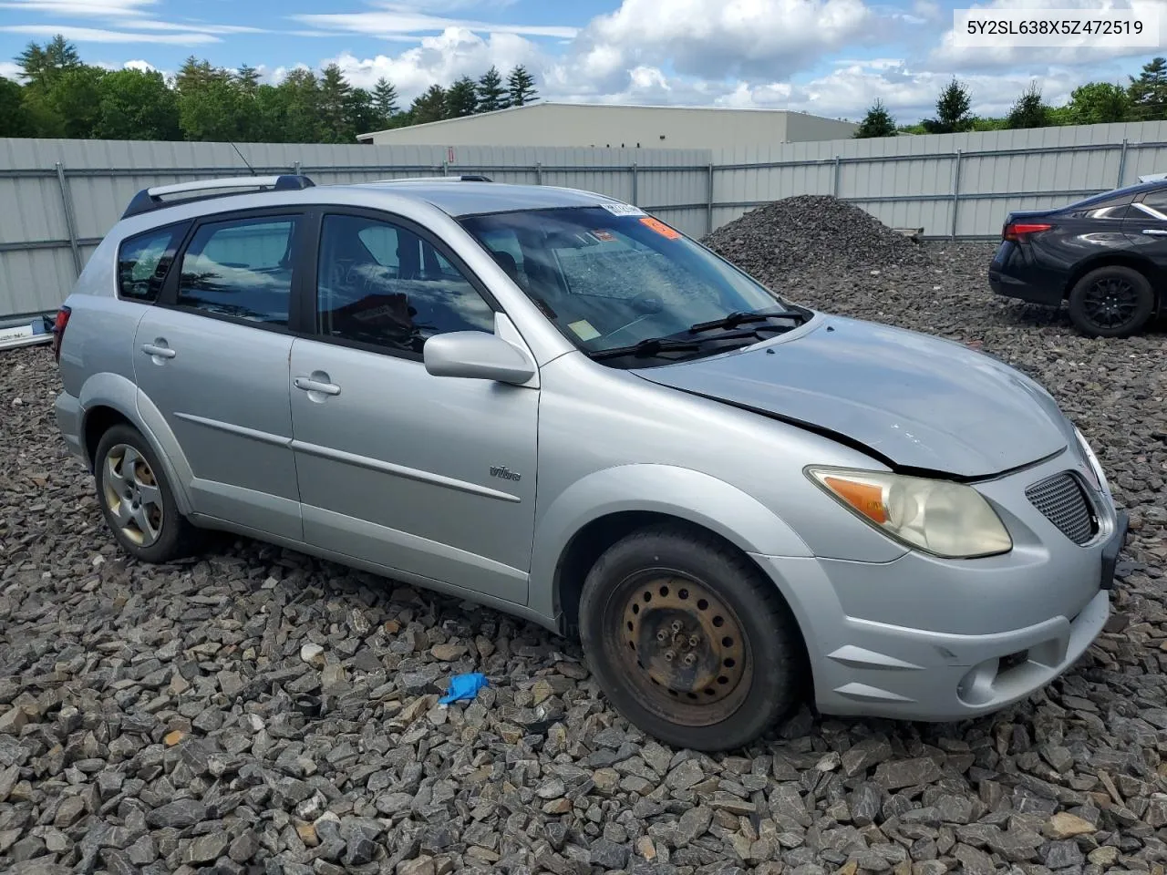 2005 Pontiac Vibe VIN: 5Y2SL638X5Z472519 Lot: 56712114