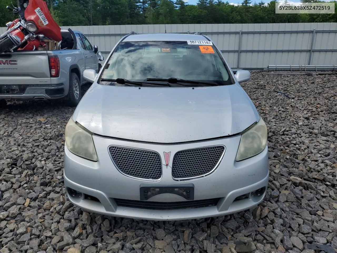 5Y2SL638X5Z472519 2005 Pontiac Vibe