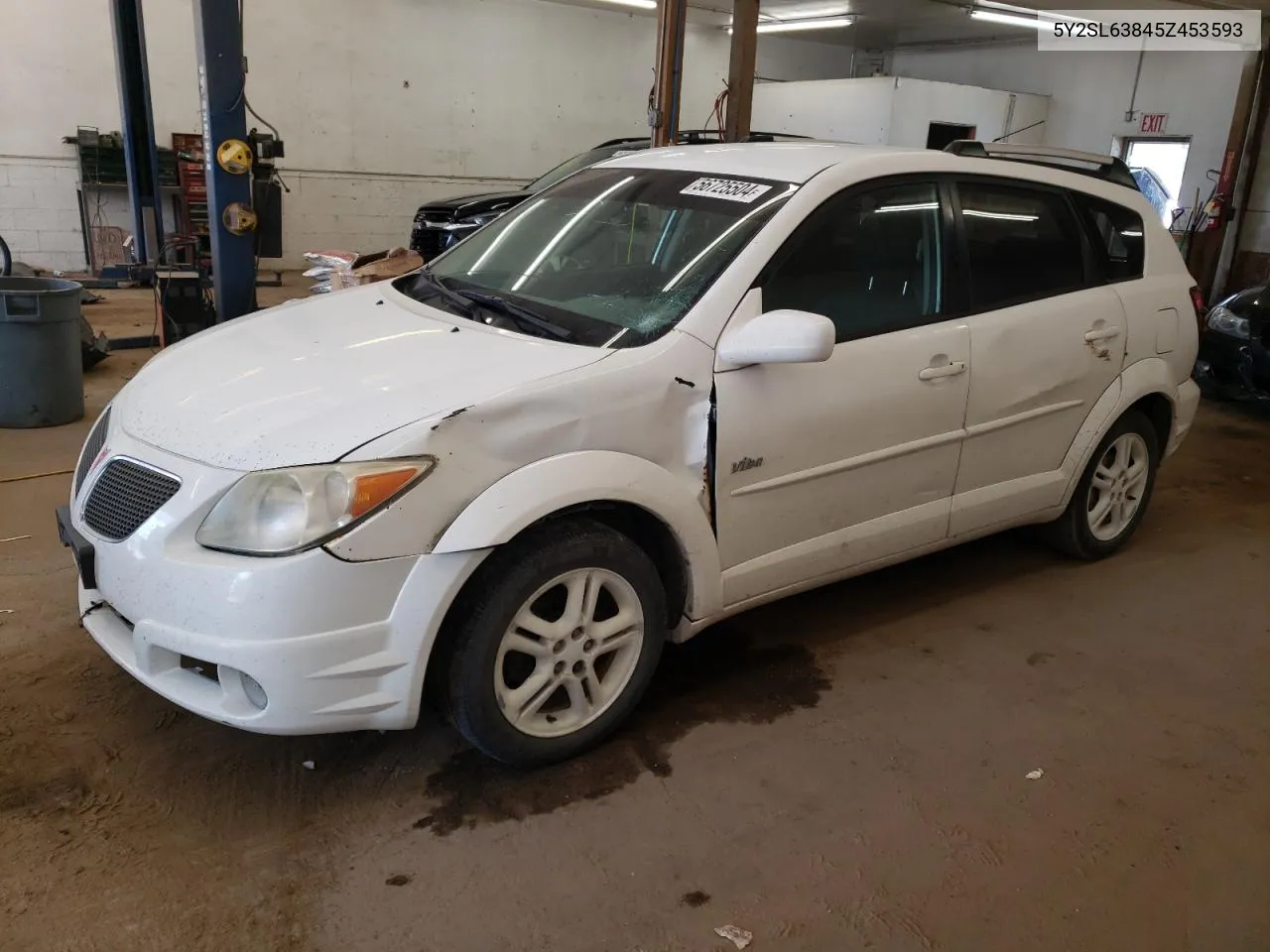 2005 Pontiac Vibe VIN: 5Y2SL63845Z453593 Lot: 56725504