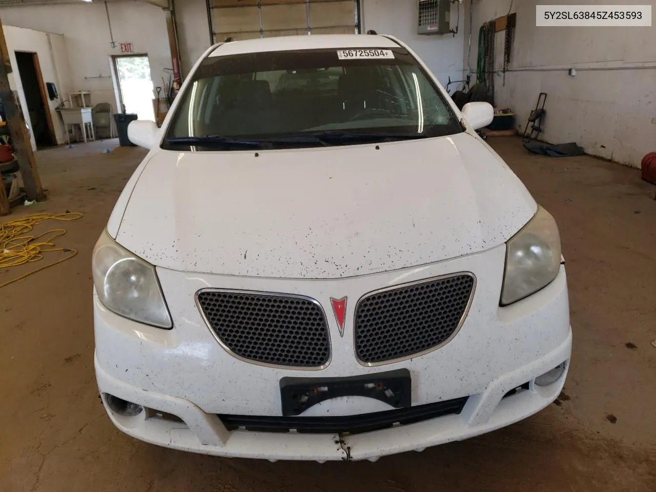 5Y2SL63845Z453593 2005 Pontiac Vibe