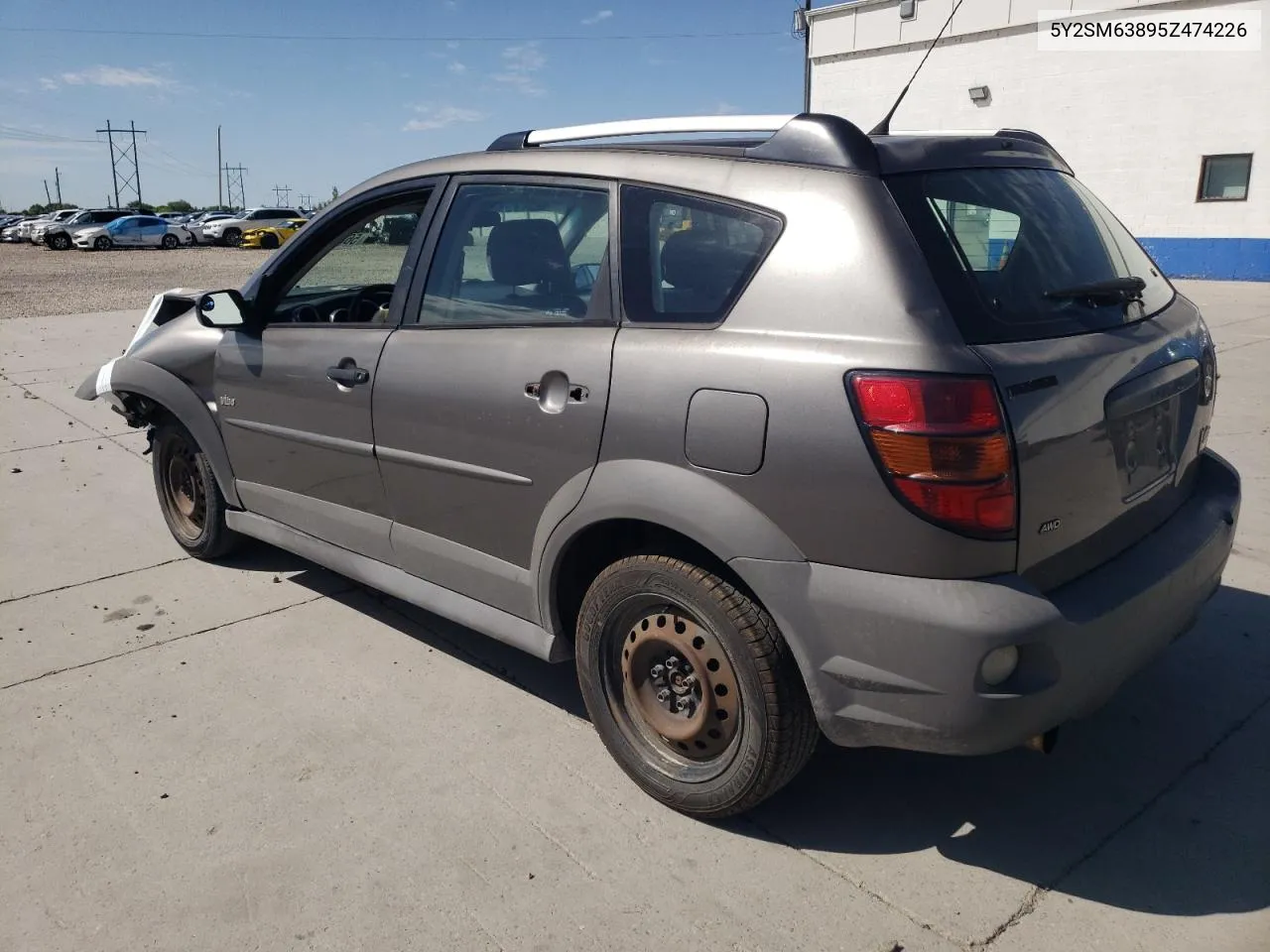 2005 Pontiac Vibe VIN: 5Y2SM63895Z474226 Lot: 56845264