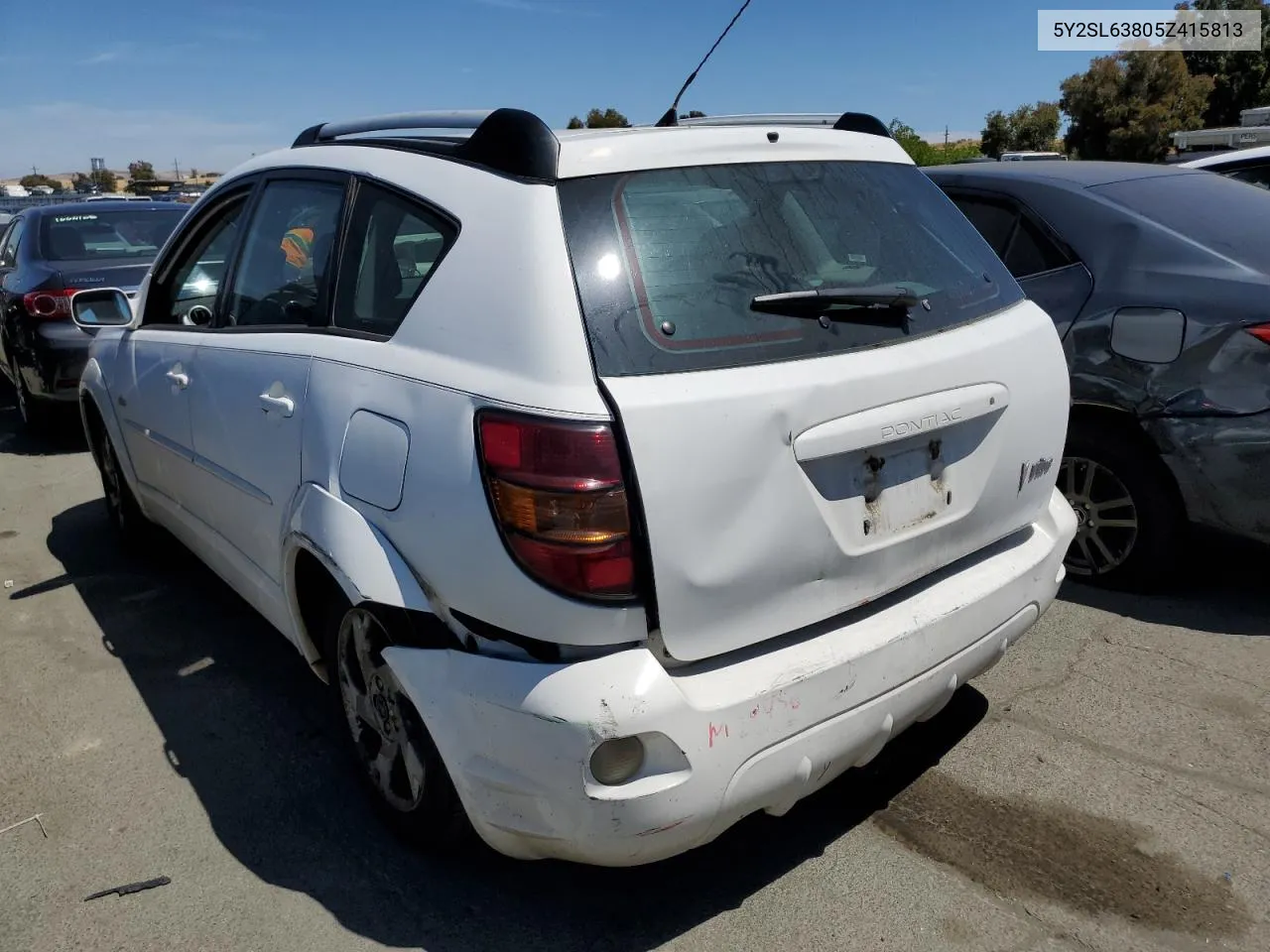 5Y2SL63805Z415813 2005 Pontiac Vibe