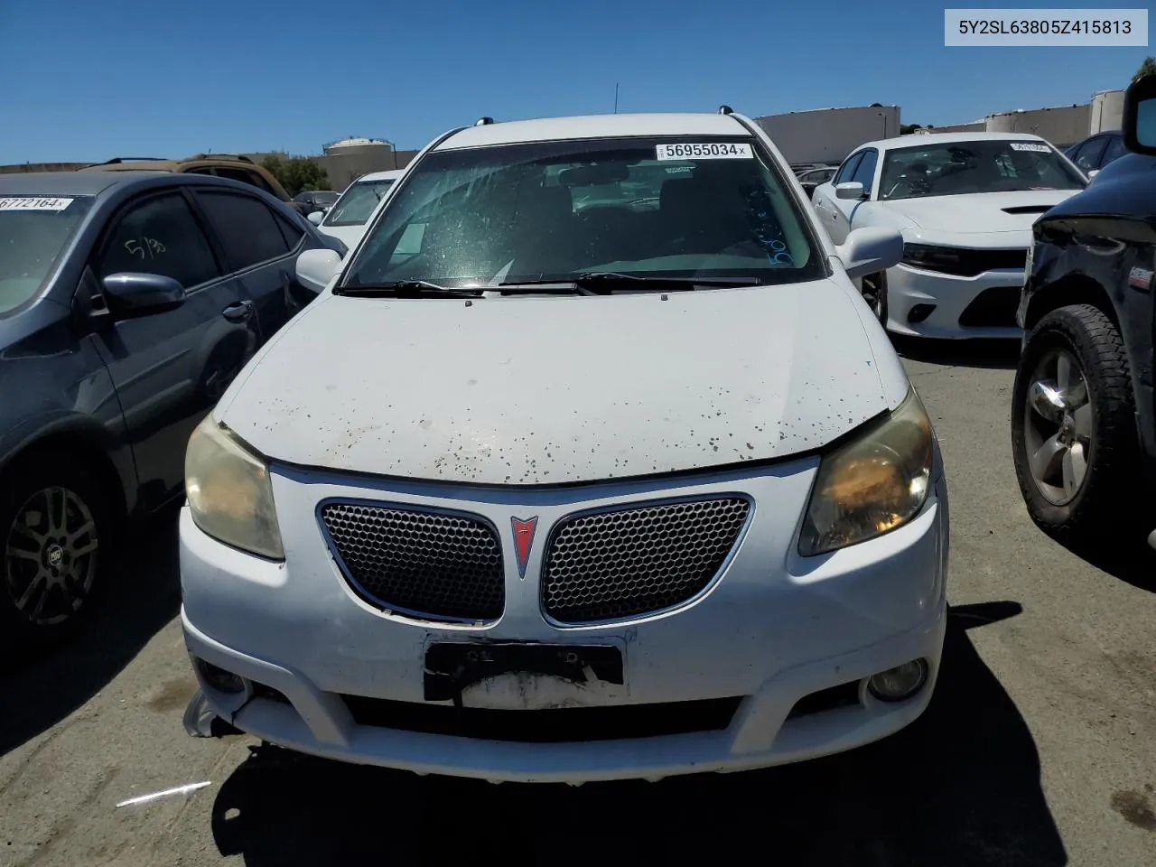 2005 Pontiac Vibe VIN: 5Y2SL63805Z415813 Lot: 56955034