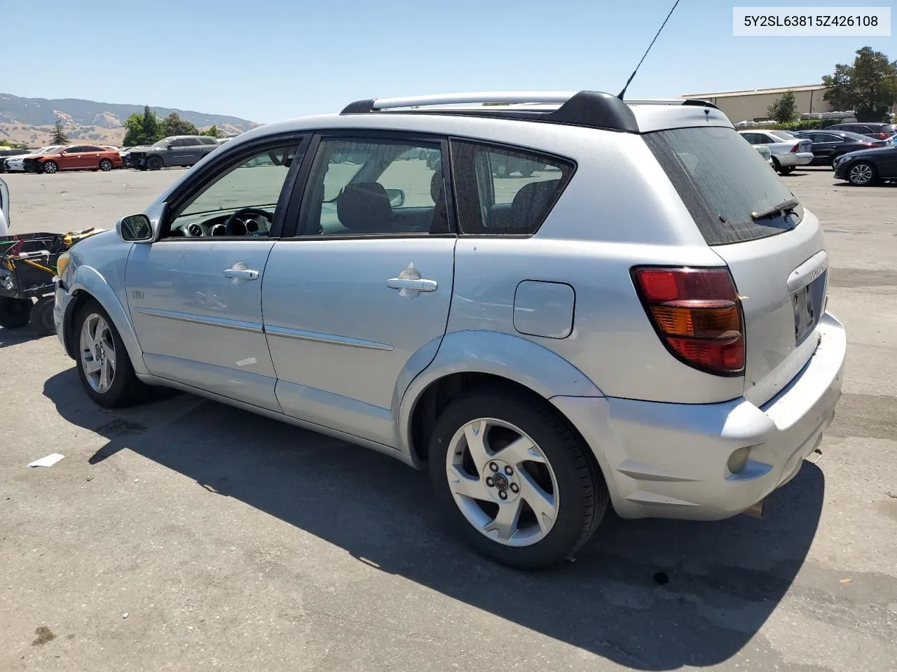 2005 Pontiac Vibe VIN: 5Y2SL63815Z426108 Lot: 57417724