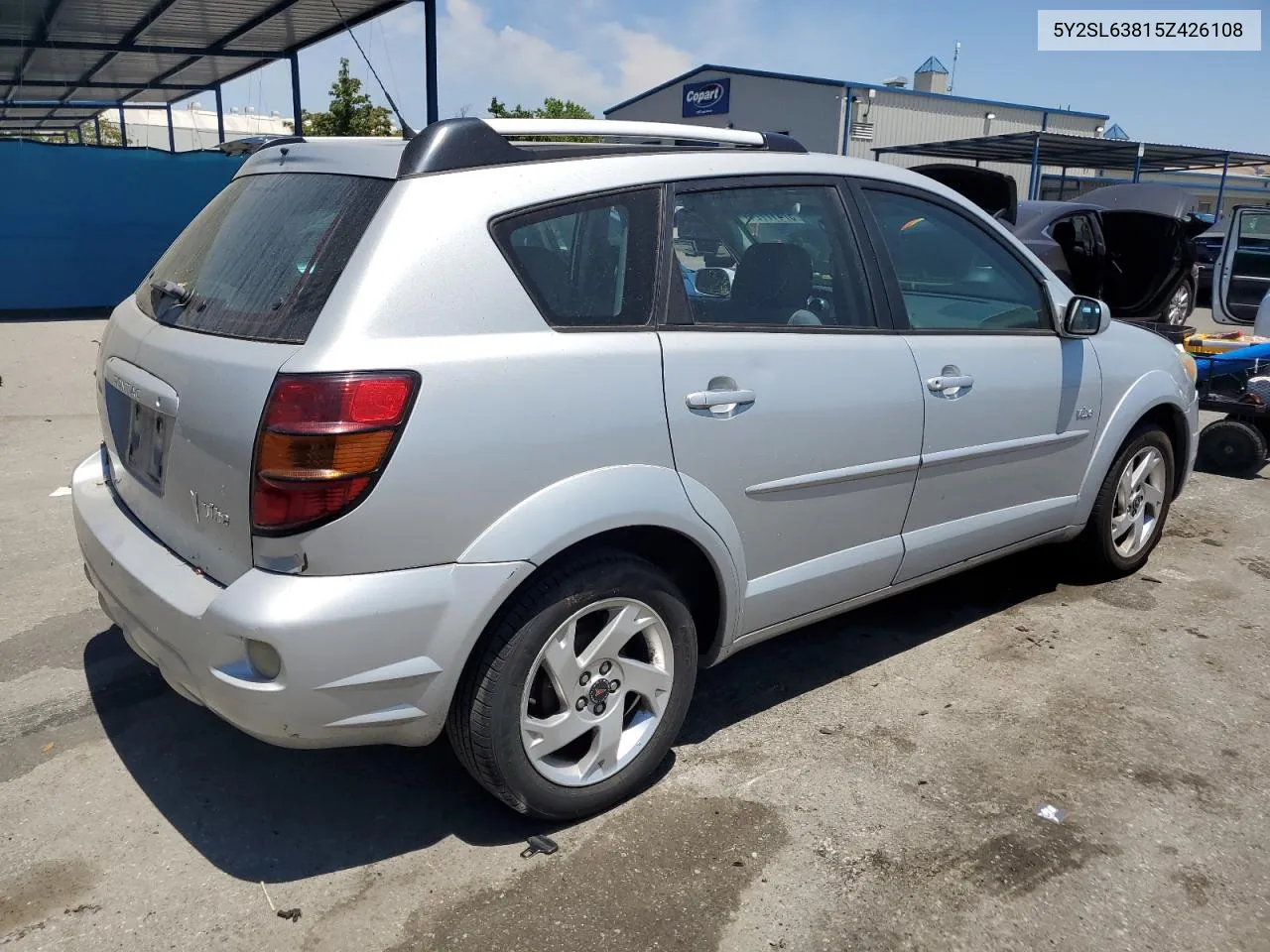 2005 Pontiac Vibe VIN: 5Y2SL63815Z426108 Lot: 57417724