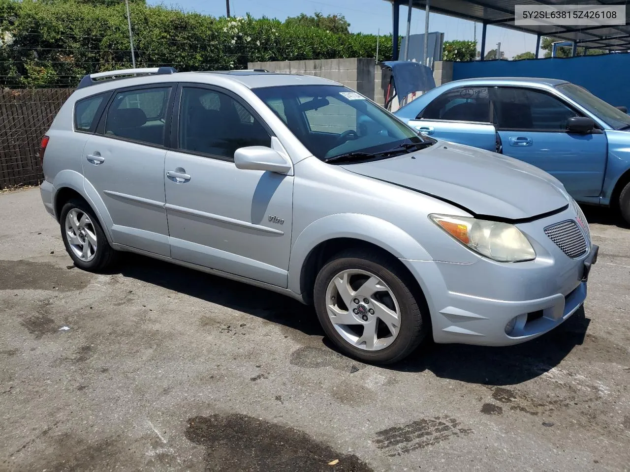 2005 Pontiac Vibe VIN: 5Y2SL63815Z426108 Lot: 57417724