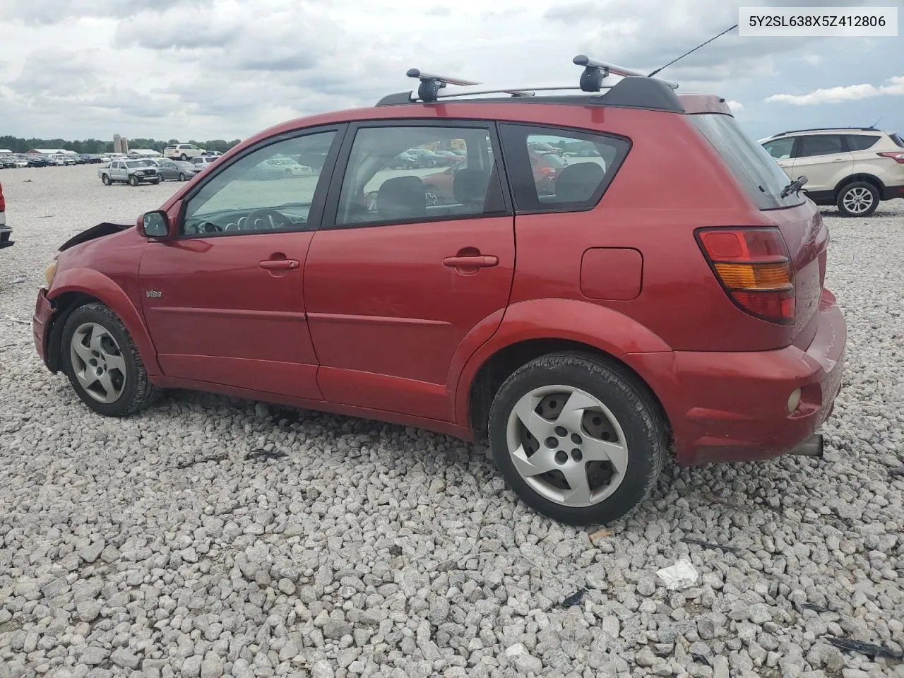 2005 Pontiac Vibe VIN: 5Y2SL638X5Z412806 Lot: 57695184