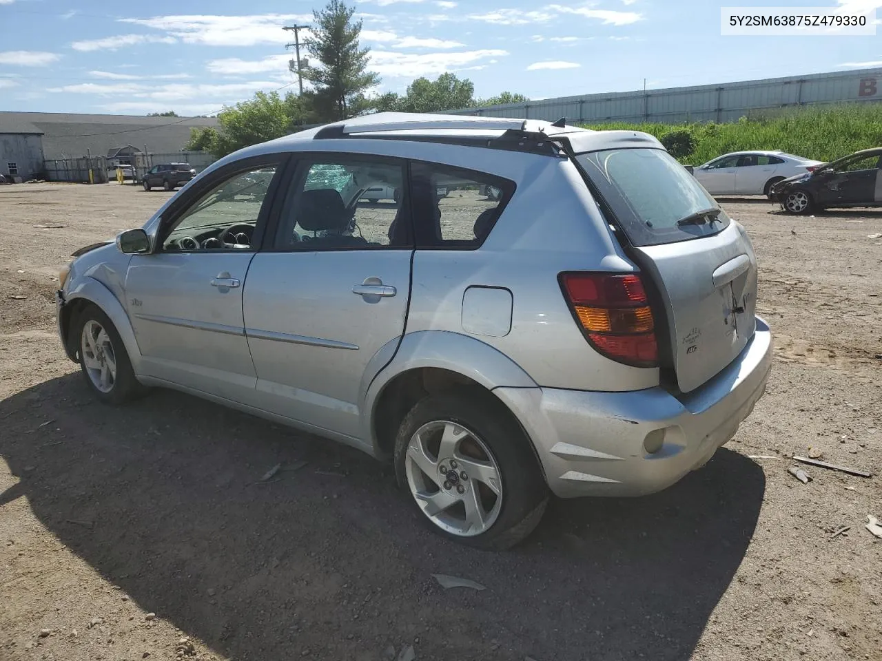 2005 Pontiac Vibe VIN: 5Y2SM63875Z479330 Lot: 57908664