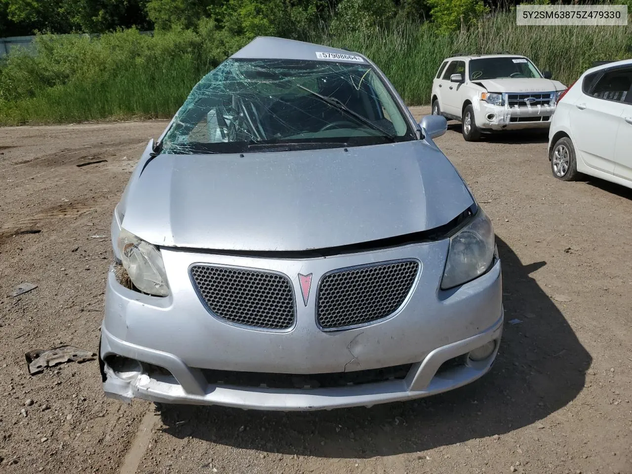 2005 Pontiac Vibe VIN: 5Y2SM63875Z479330 Lot: 57908664