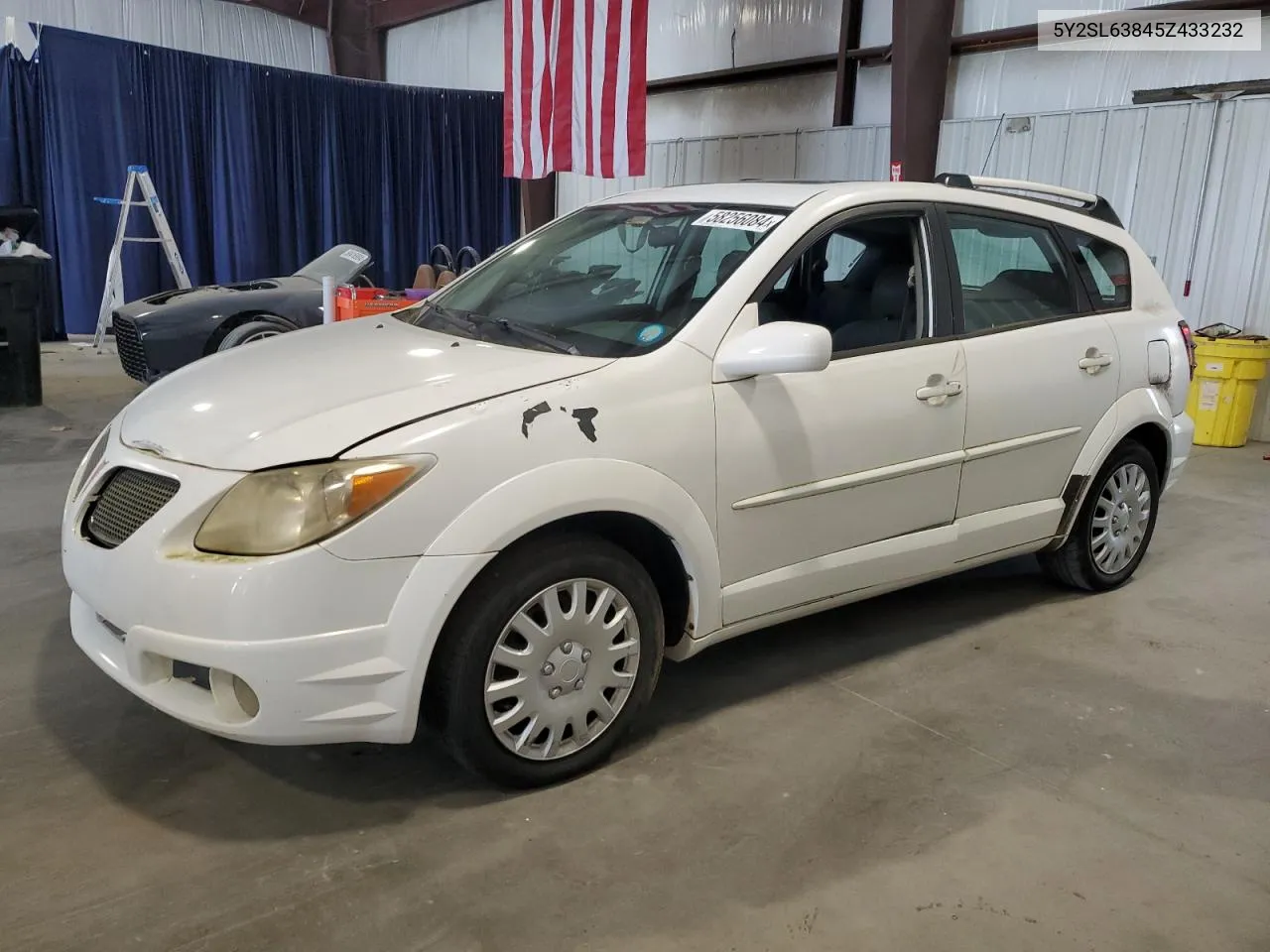 2005 Pontiac Vibe VIN: 5Y2SL63845Z433232 Lot: 58256084