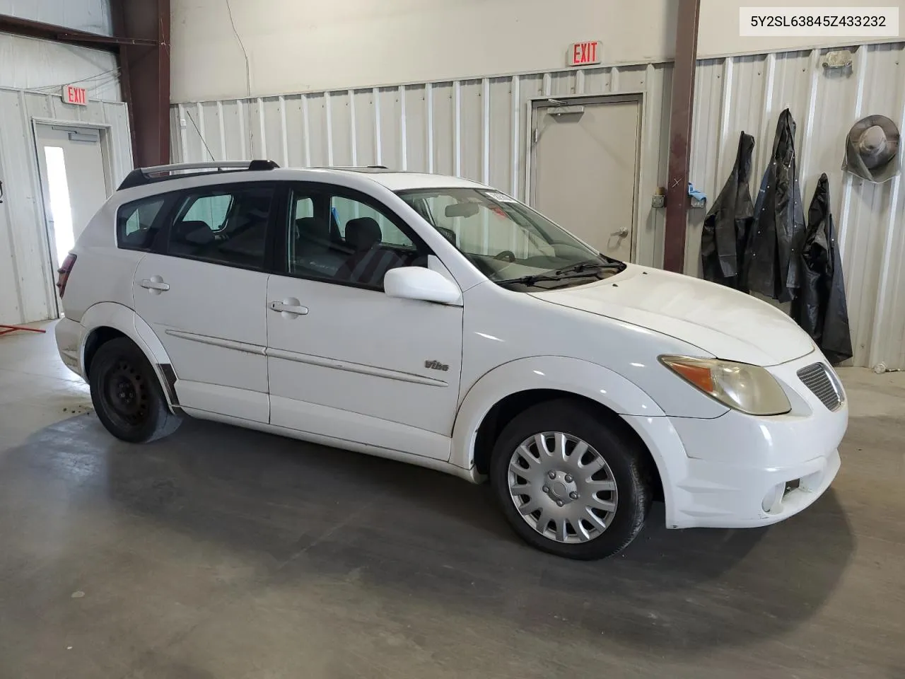 2005 Pontiac Vibe VIN: 5Y2SL63845Z433232 Lot: 58256084