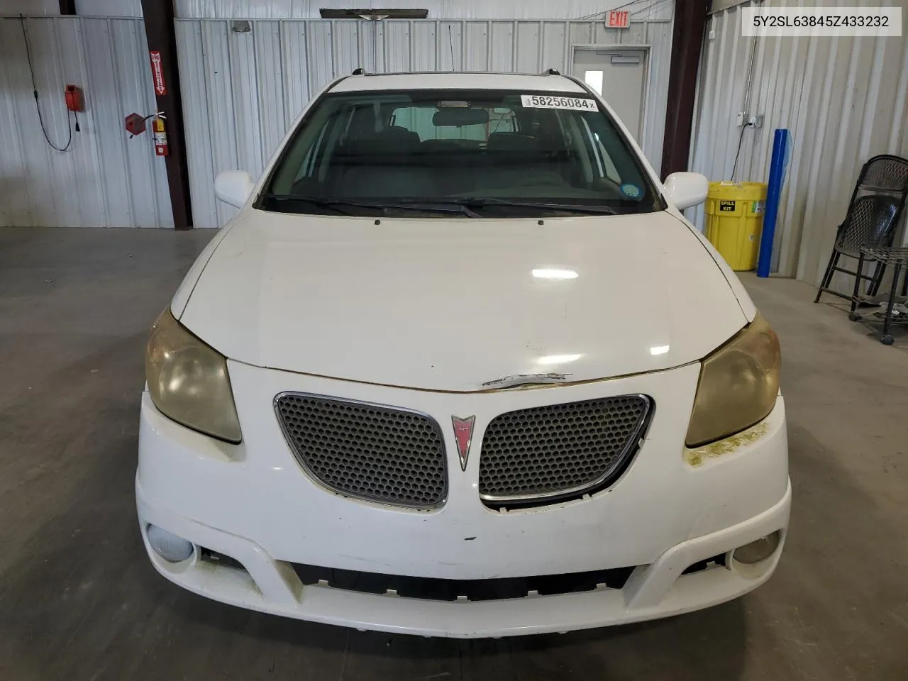 2005 Pontiac Vibe VIN: 5Y2SL63845Z433232 Lot: 58256084