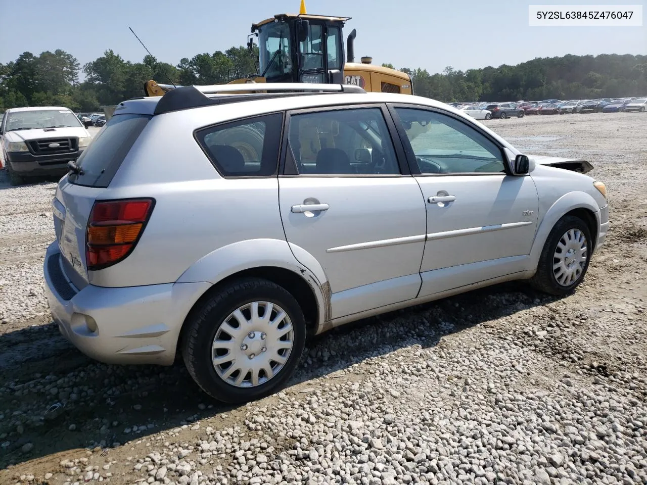 2005 Pontiac Vibe VIN: 5Y2SL63845Z476047 Lot: 59031274