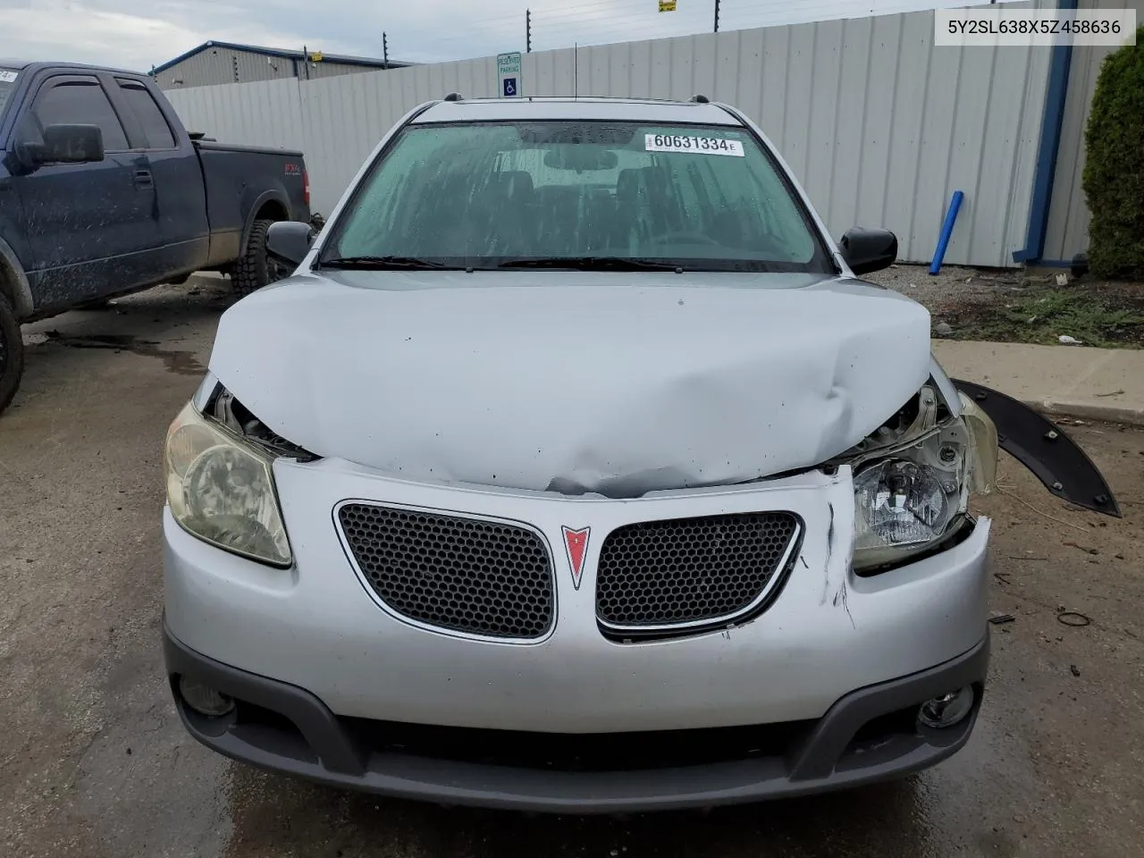 5Y2SL638X5Z458636 2005 Pontiac Vibe