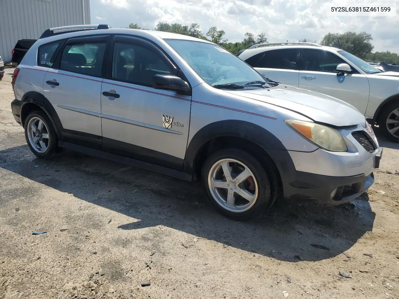 2005 Pontiac Vibe VIN: 5Y2SL63815Z461599 Lot: 62092774