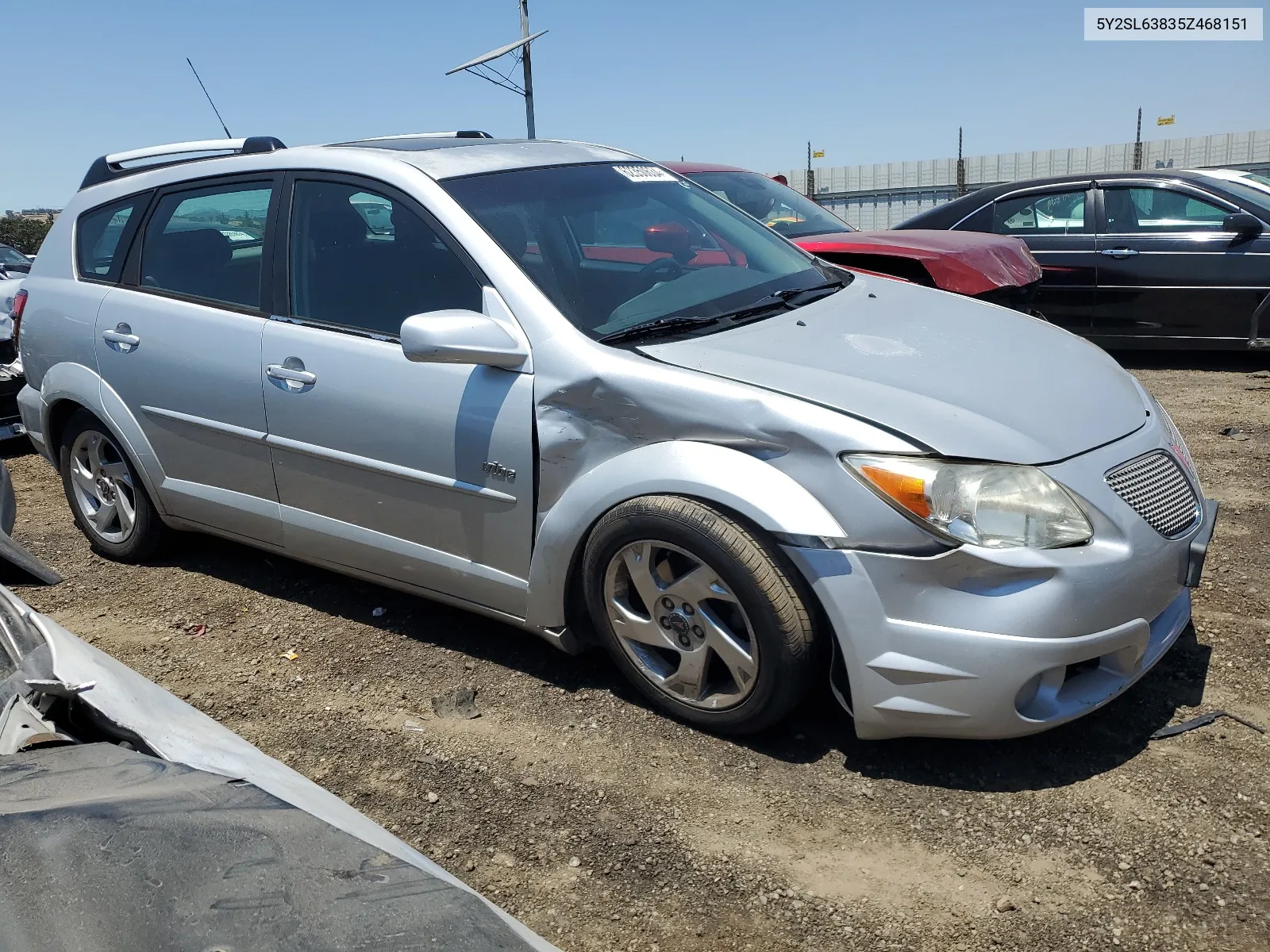 5Y2SL63835Z468151 2005 Pontiac Vibe