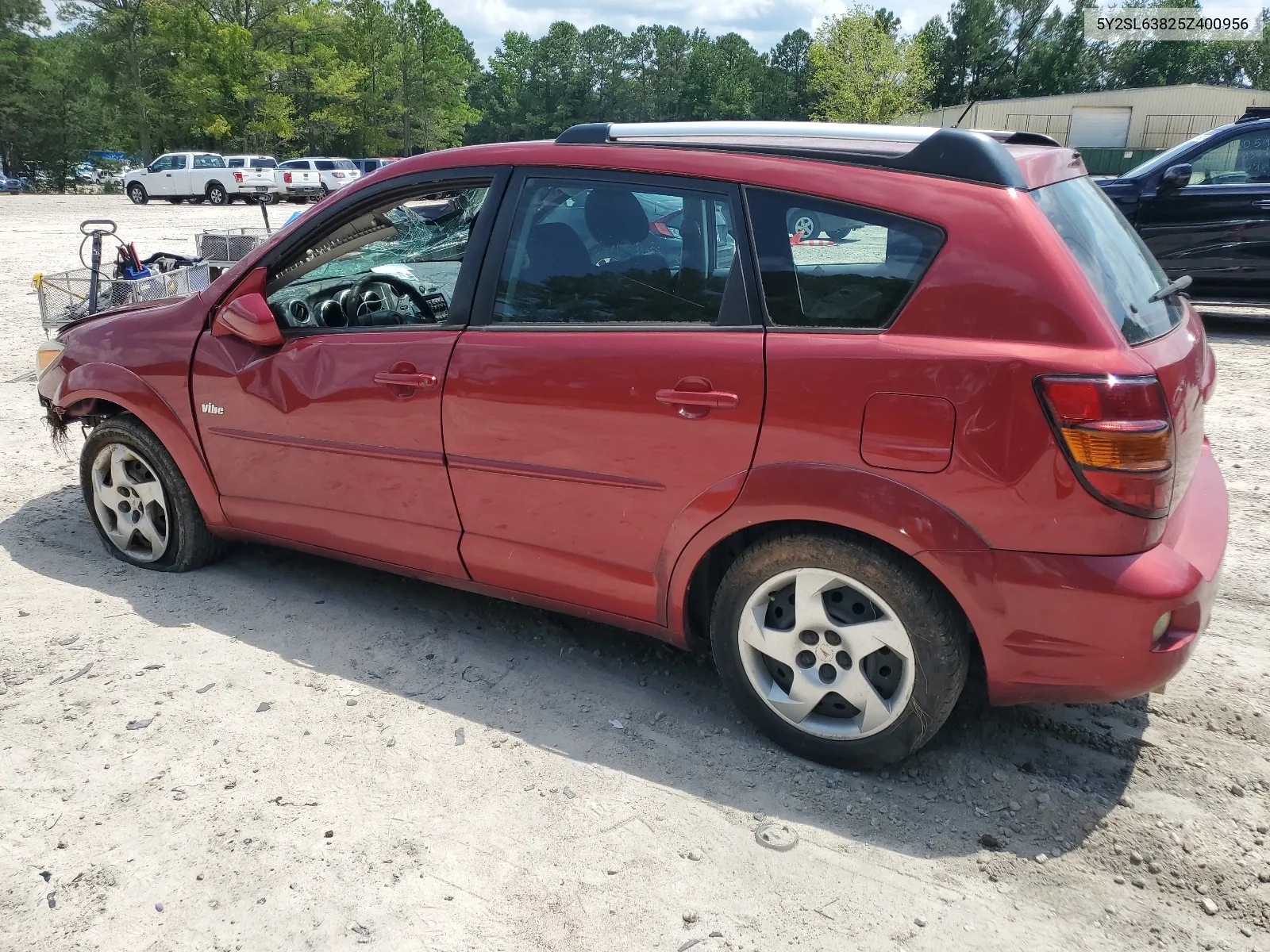 2005 Pontiac Vibe VIN: 5Y2SL63825Z400956 Lot: 63513494