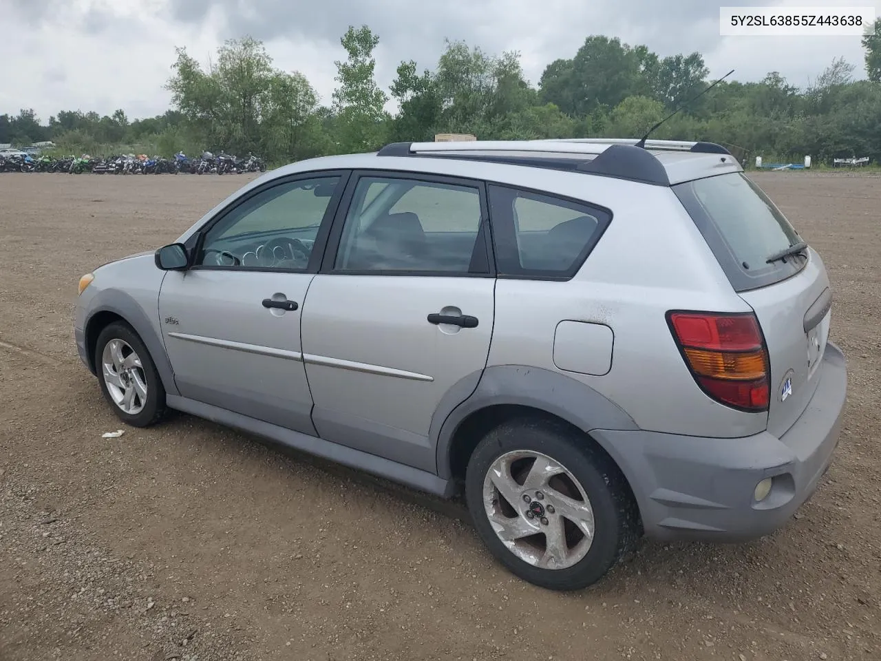 2005 Pontiac Vibe VIN: 5Y2SL63855Z443638 Lot: 63684184