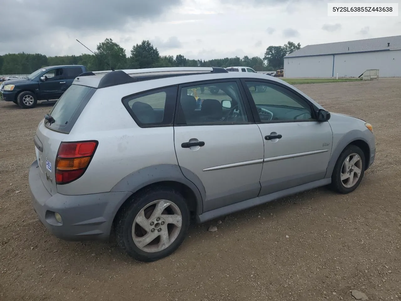 2005 Pontiac Vibe VIN: 5Y2SL63855Z443638 Lot: 63684184