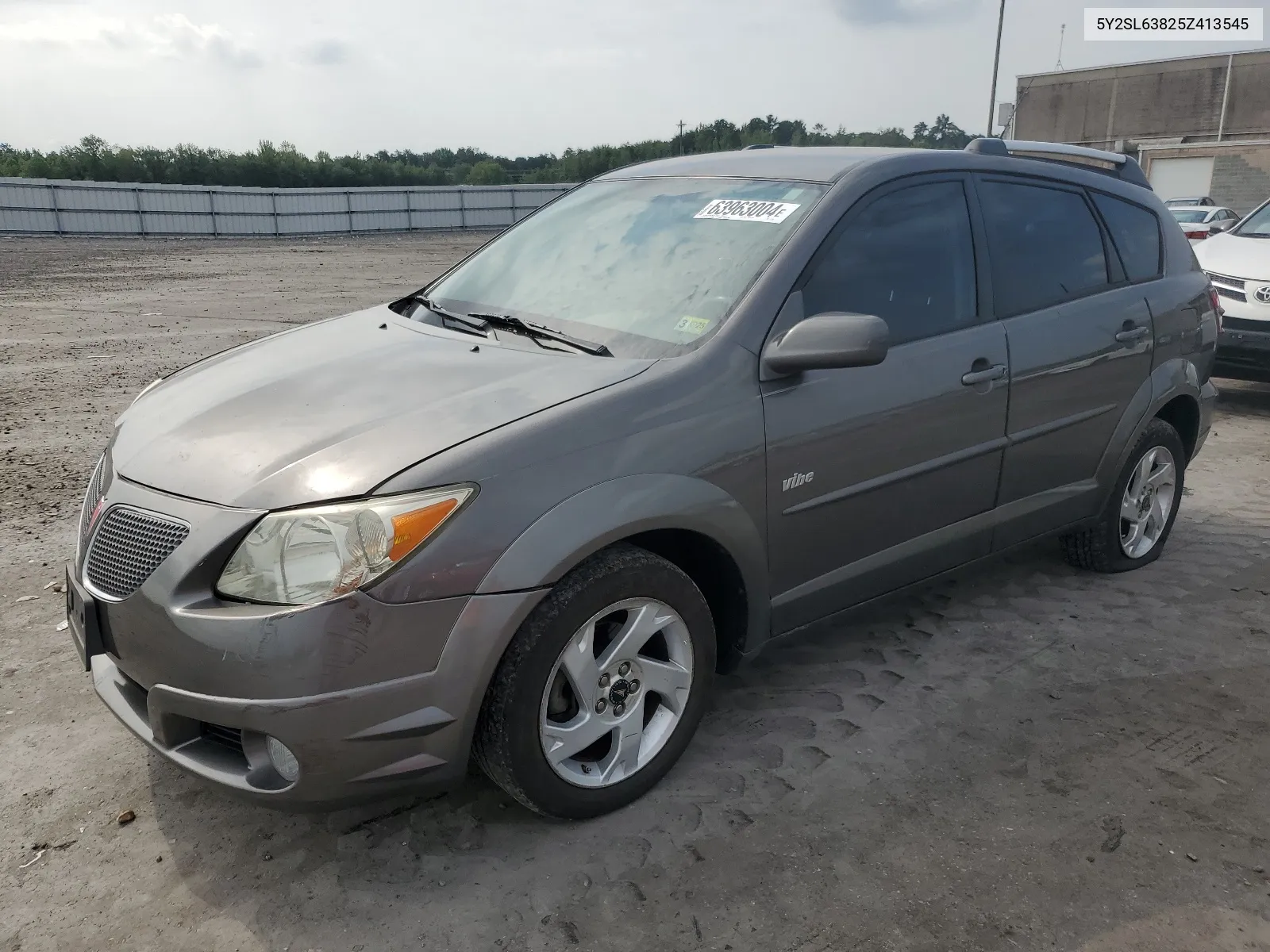 2005 Pontiac Vibe VIN: 5Y2SL63825Z413545 Lot: 63963004