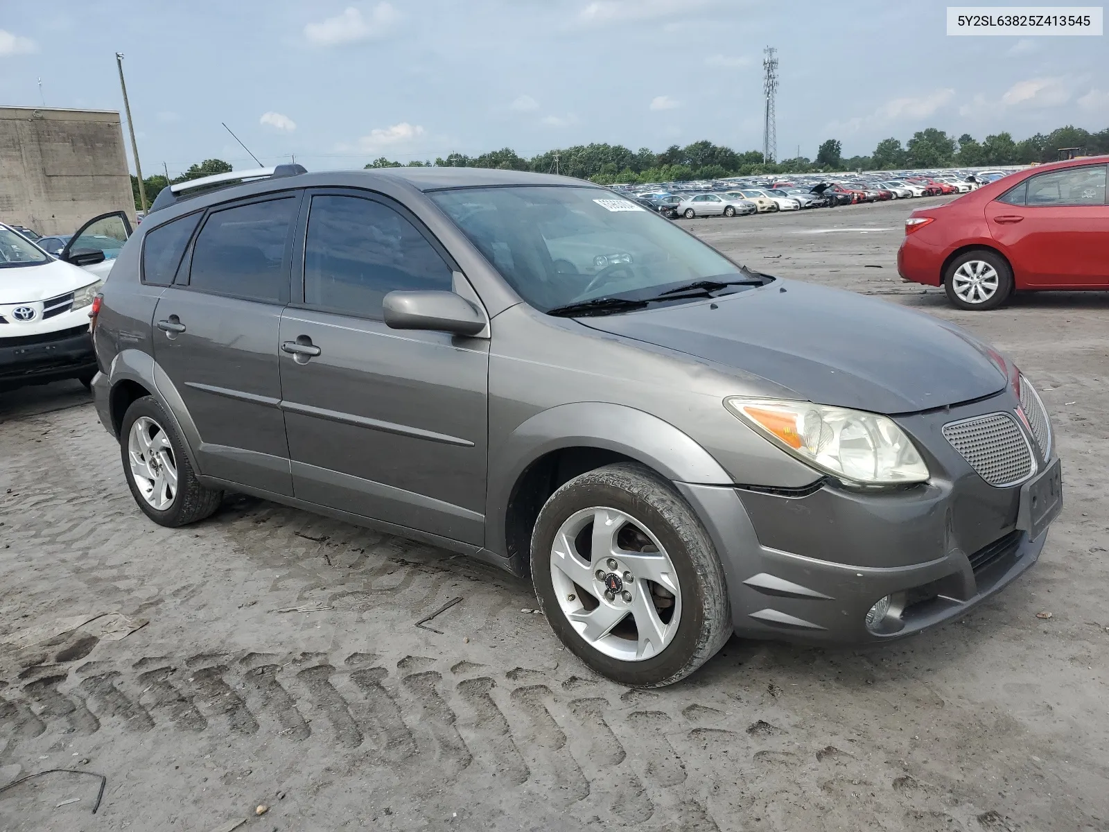 2005 Pontiac Vibe VIN: 5Y2SL63825Z413545 Lot: 63963004