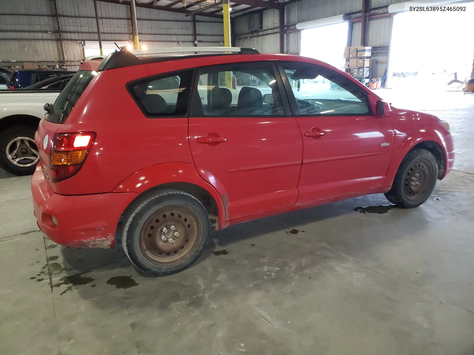 2005 Pontiac Vibe VIN: 5Y2SL63895Z465092 Lot: 65025744