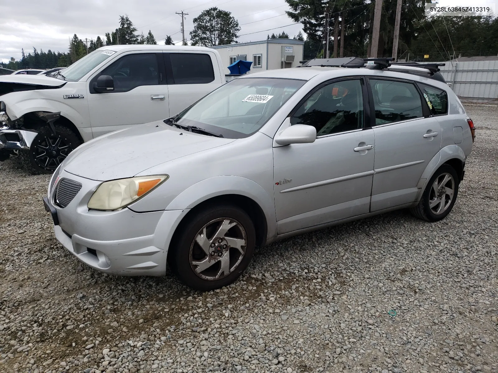 2005 Pontiac Vibe VIN: 5Y2SL63845Z413319 Lot: 65089604