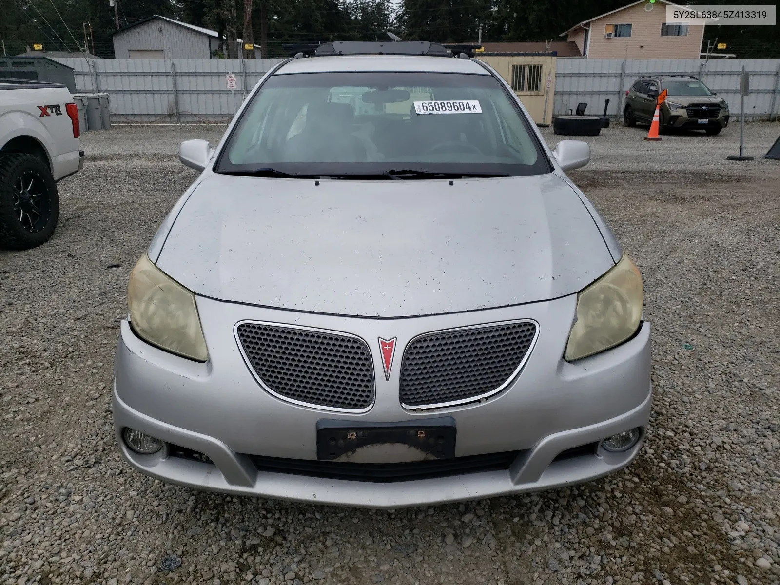 2005 Pontiac Vibe VIN: 5Y2SL63845Z413319 Lot: 65089604