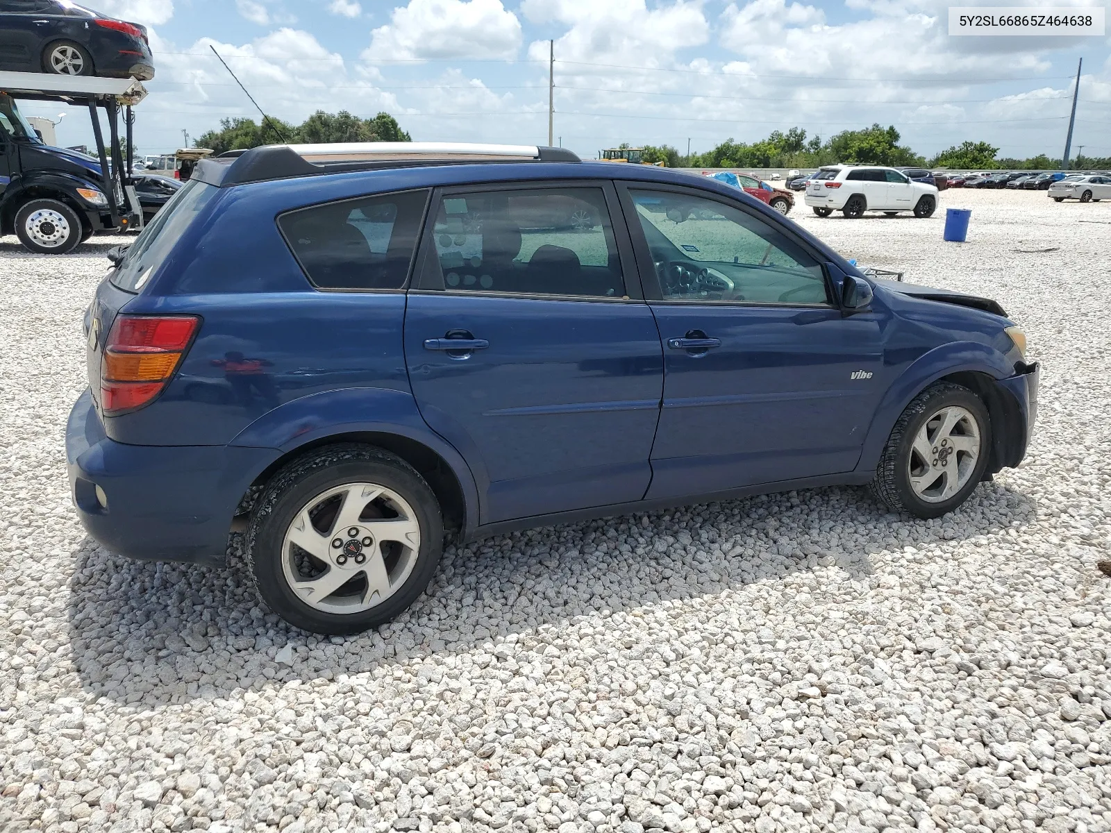 2005 Pontiac Vibe VIN: 5Y2SL66865Z464638 Lot: 65329524